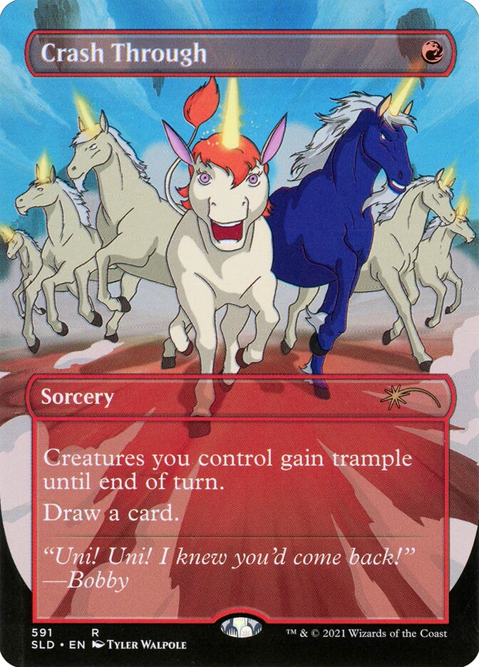 Crash Through Secret Lair Foil