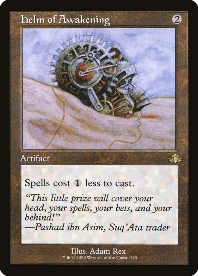 Helm of Awakening Old Frame Foil