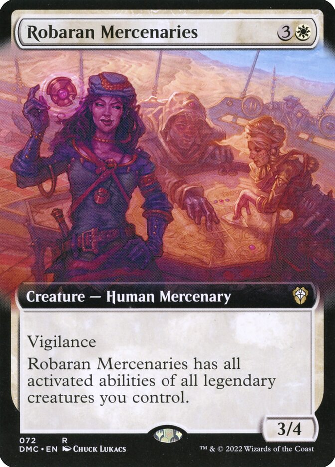 Robaran Mercenaries Extended Art
