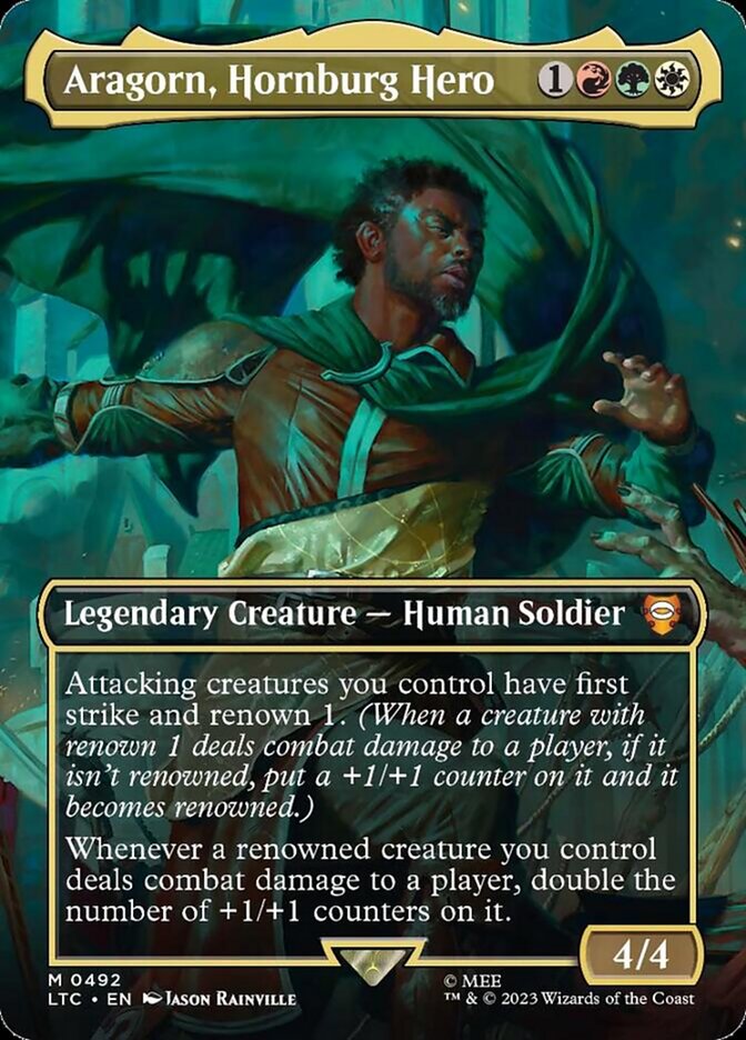 Aragorn, Hornburg Hero Borderless