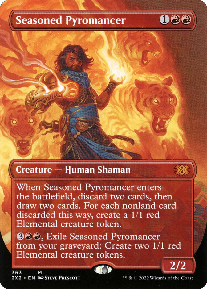 Seasoned Pyromancer Borderless