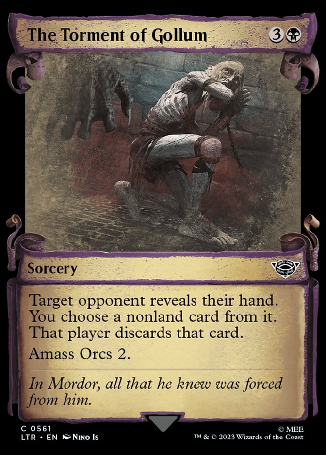 The Torment of Gollum Showcase