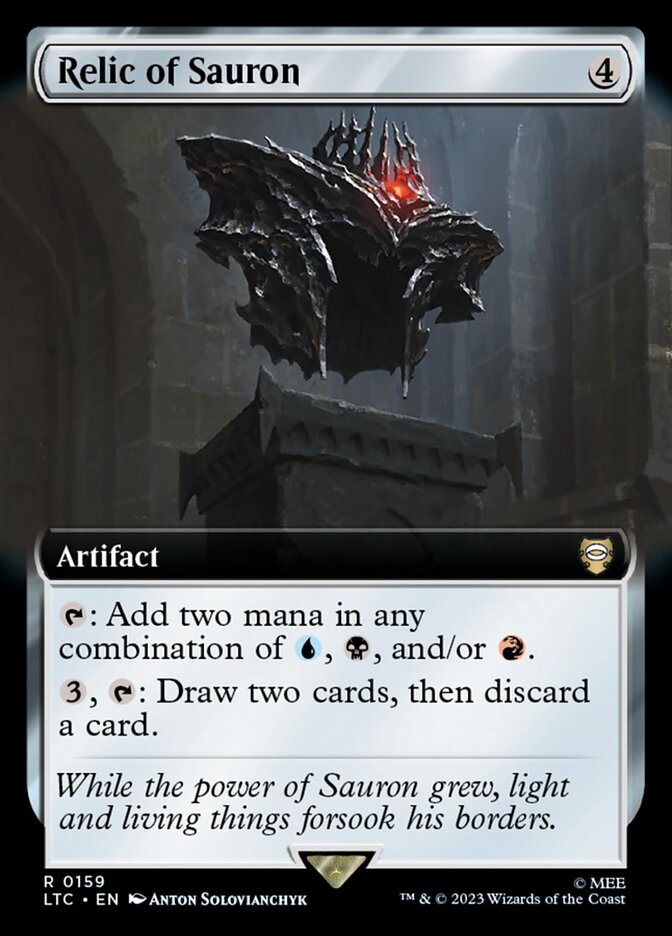 Relic of Sauron Extended Art