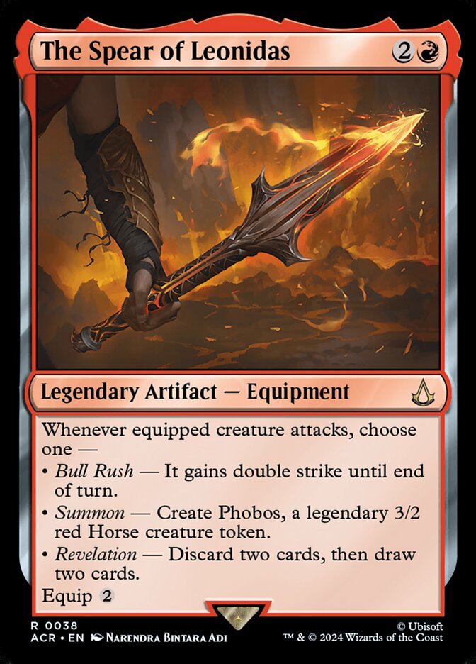 The Spear of Leonidas Foil
