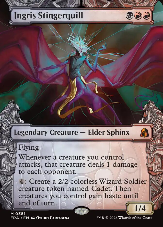 Ingris Stingerquill Sculptor's Stronghold Foil