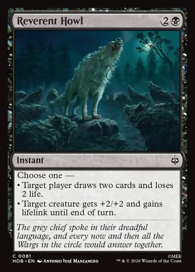 Reverent Howl Foil