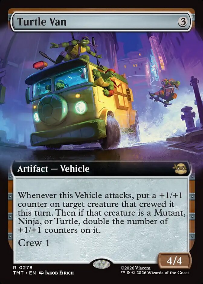 Turtle Van Extended Art