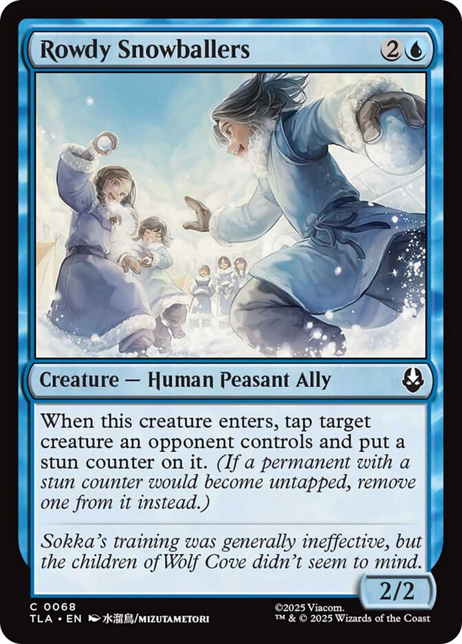 Rowdy Snowballers Foil