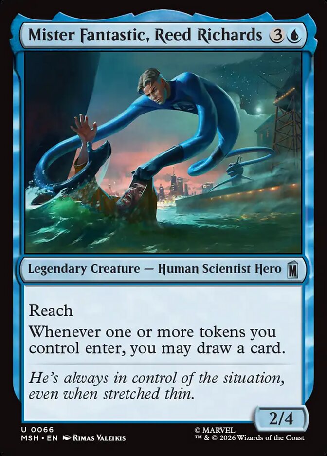 Mister Fantastic, Reed Richards Foil