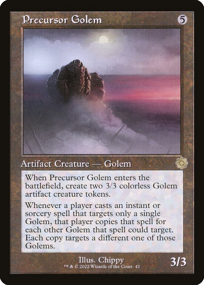 Precursor Golem Retro Frame Foil