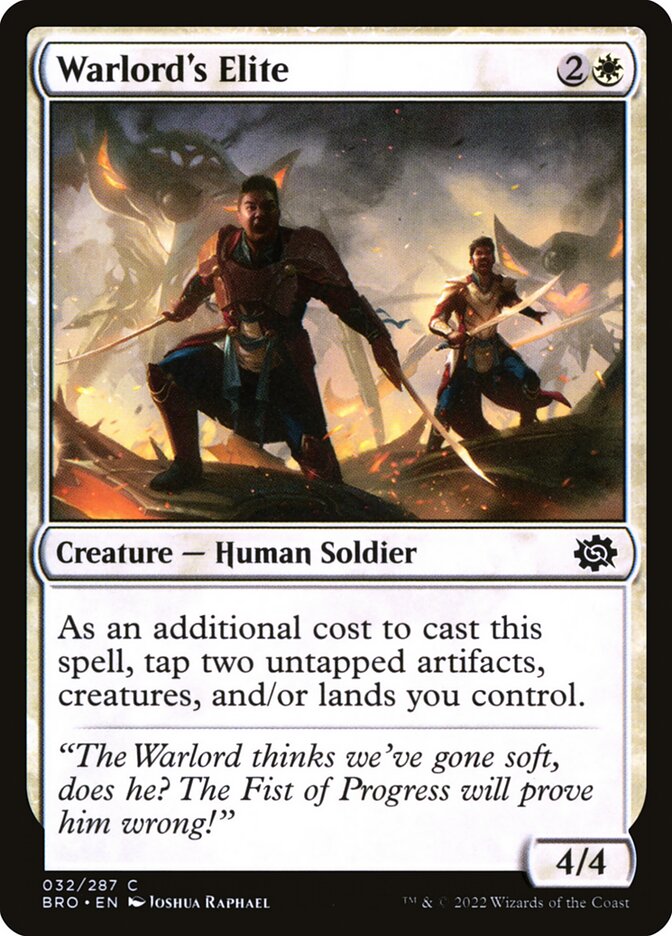 Warlord's Elite Foil