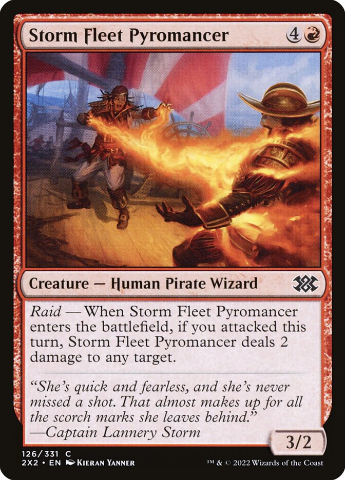 Storm Fleet Pyromancer Foil