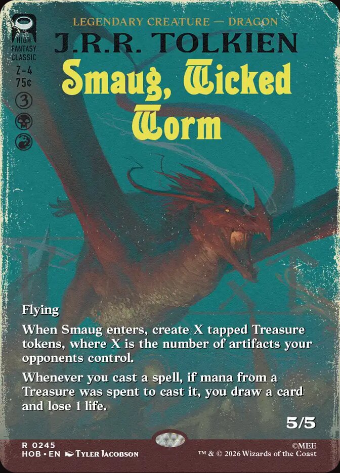 Smaug, Wicked Worm Book Cover