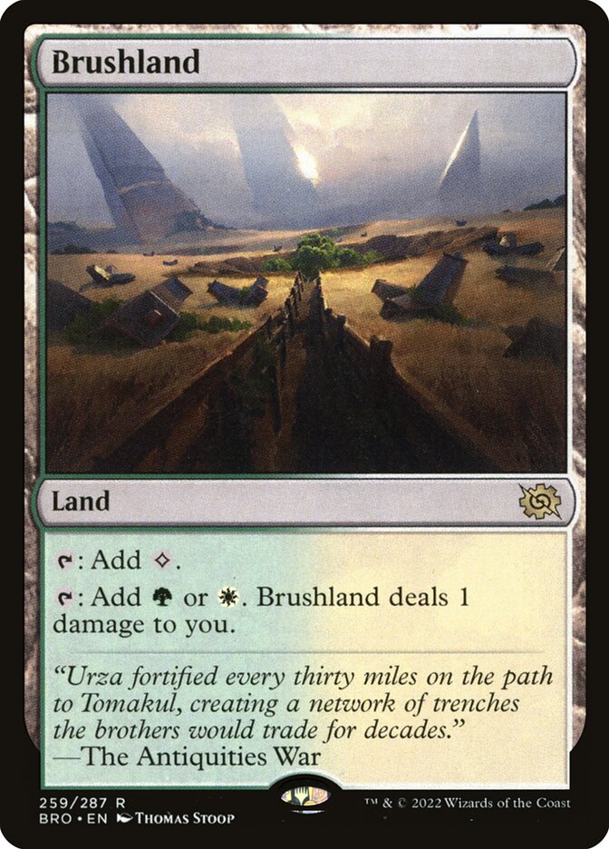 Brushland Foil
