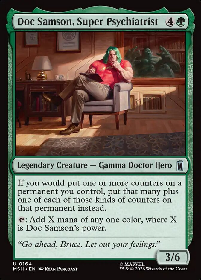 Doc Samson, Super Psychiatrist Foil