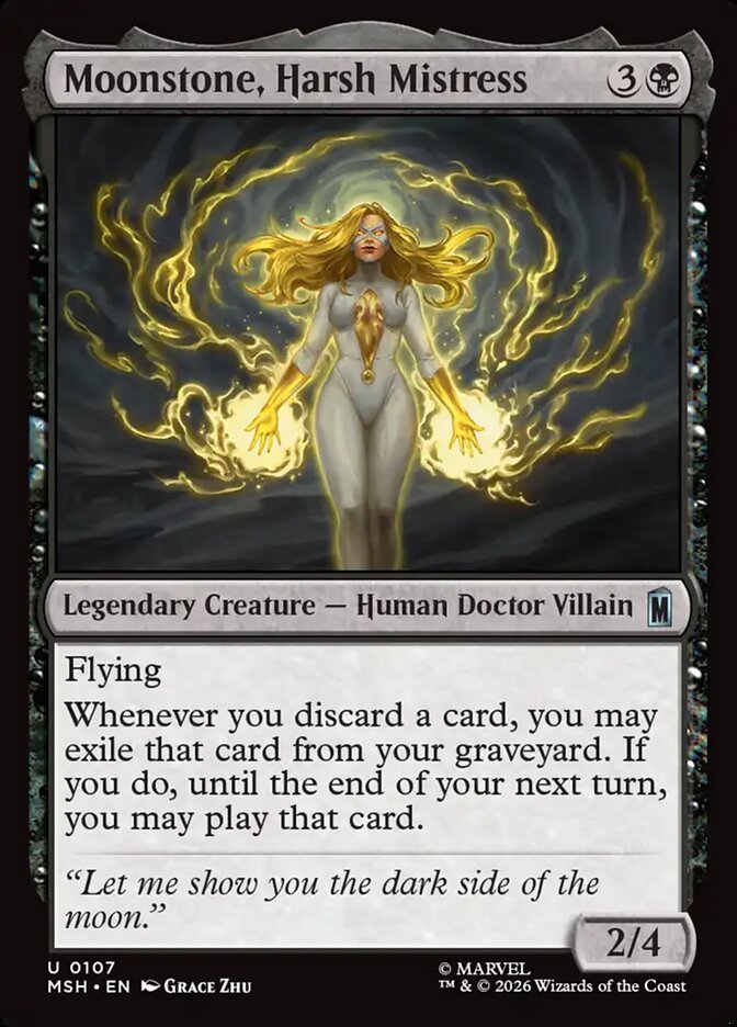 Moonstone, Harsh Mistress Foil