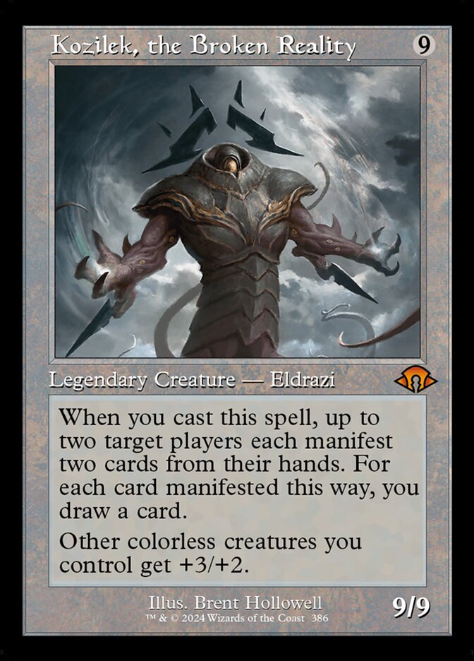 Kozilek, the Broken Reality Retro Frame