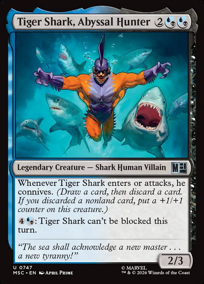 Tiger Shark, Abyssal Hunter Foil