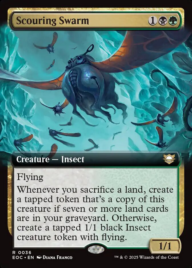Scouring Swarm Extended Art
