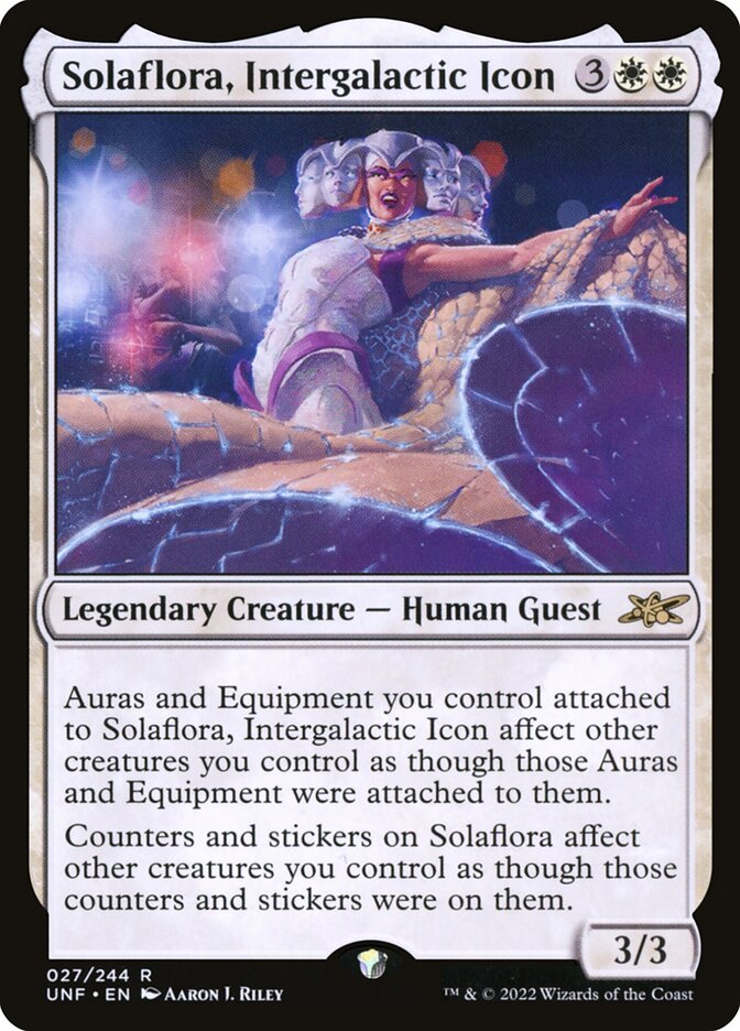 Solaflora, Intergalactic Icon Galaxy Foil