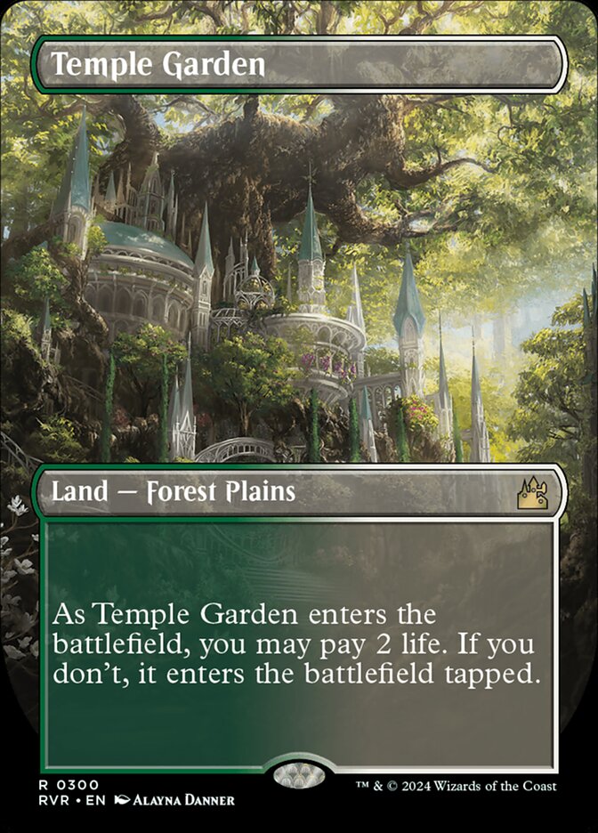 Temple Garden Borderless
