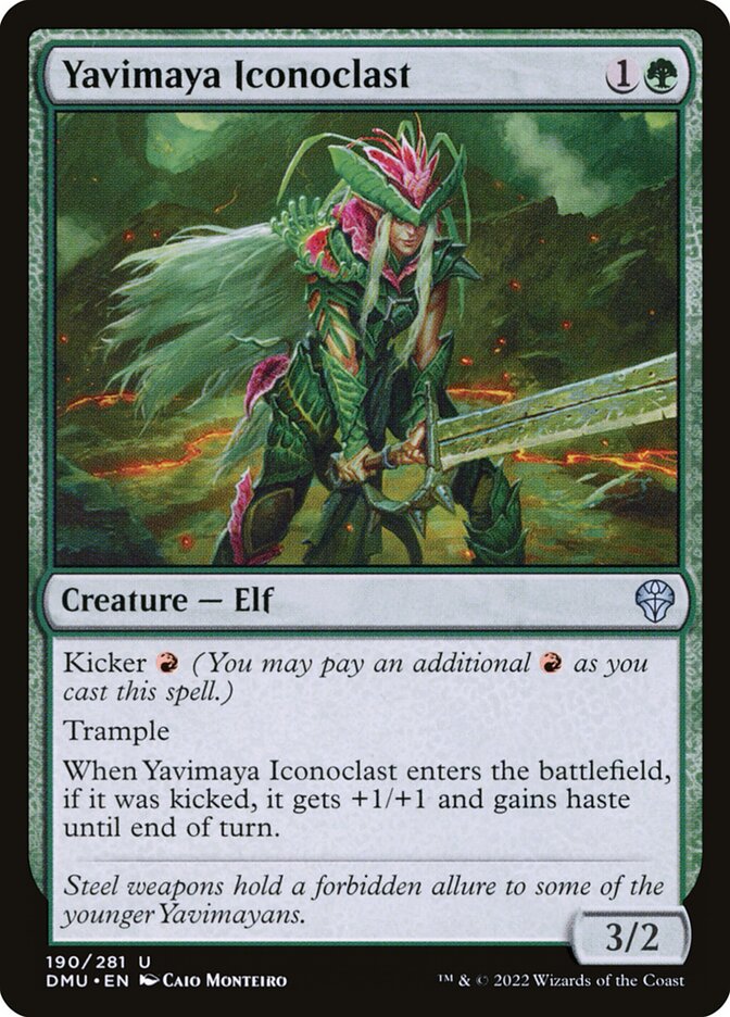 Yavimaya Iconoclast Foil