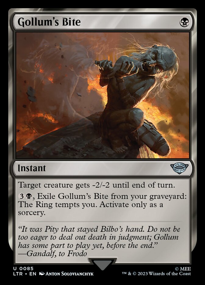 Gollum's Bite Foil