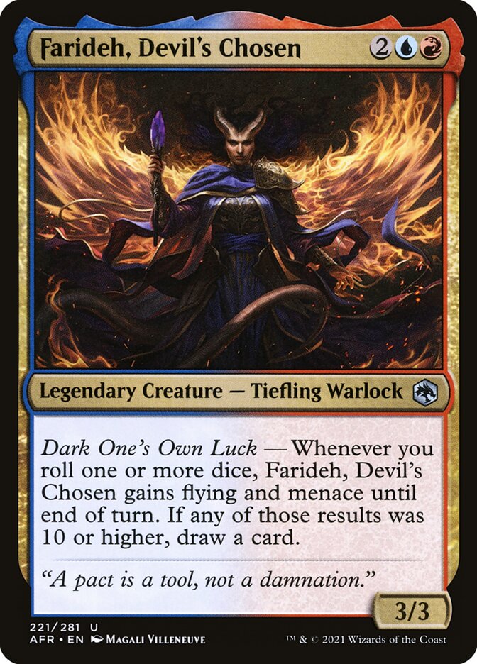 Farideh, Devil's Chosen Foil
