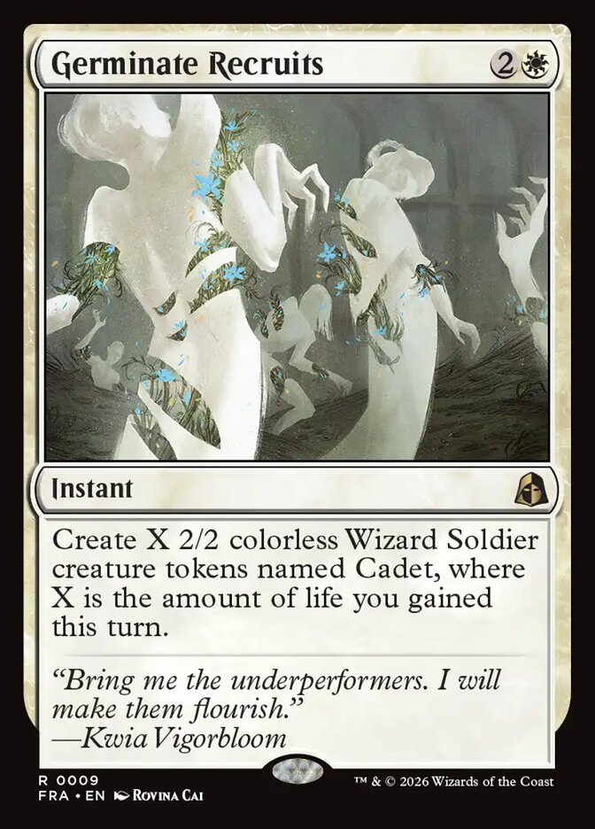 Germinate Recruits Foil