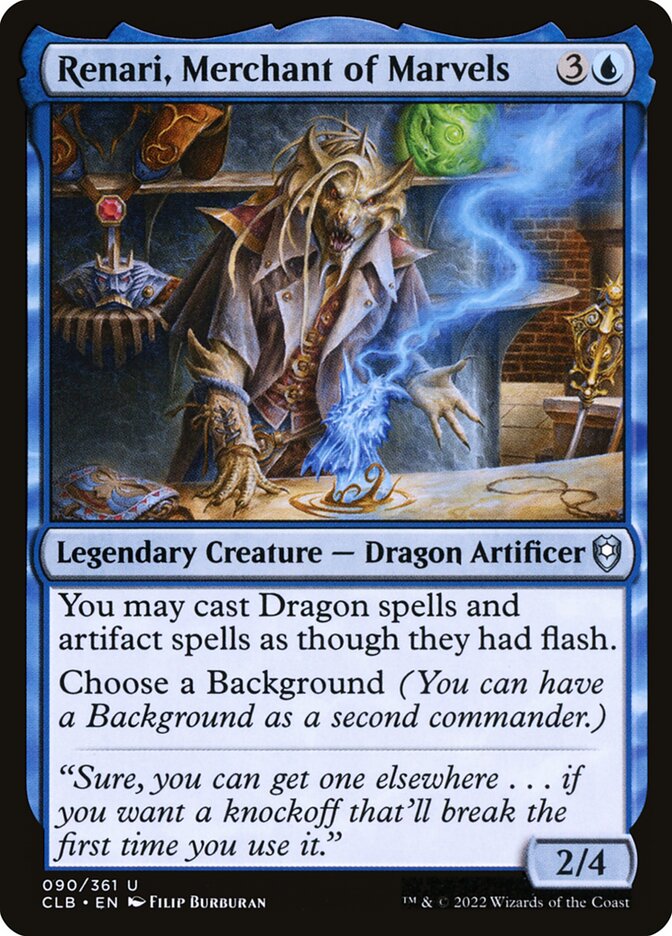 Renari, Merchant of Marvels Foil