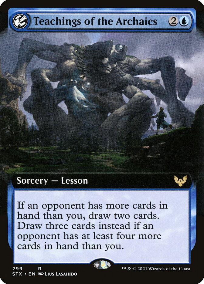 Teachings of the Archaics Extended Art