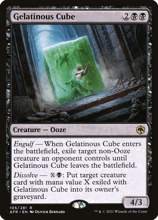 Gelatinous Cube Foil