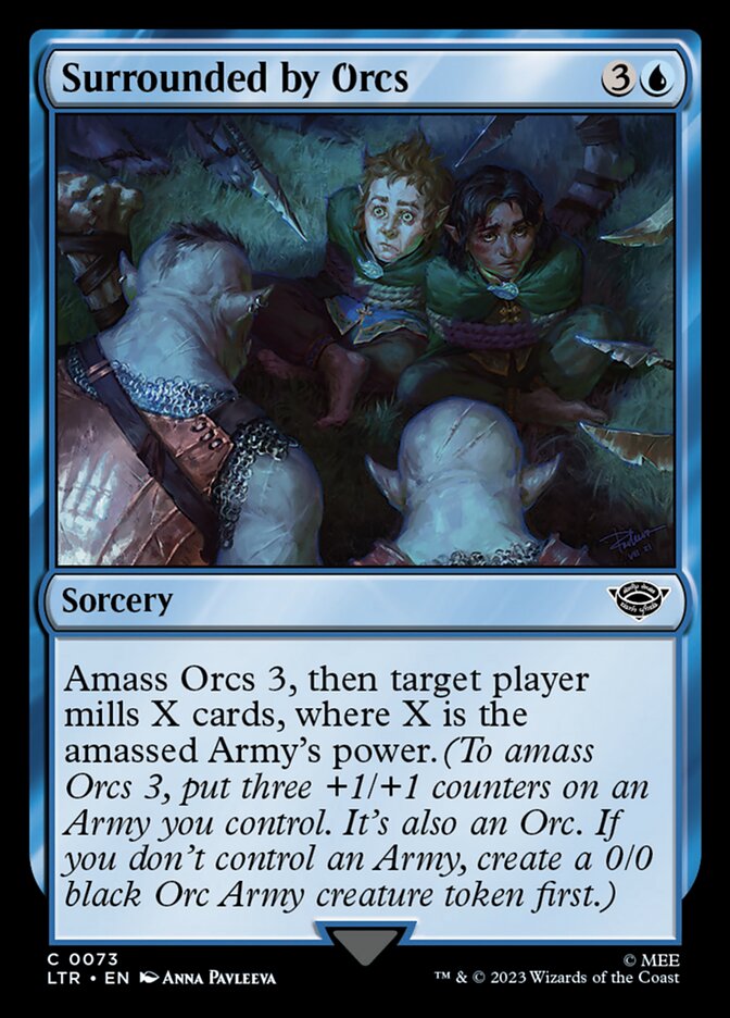Surrounded by Orcs Foil