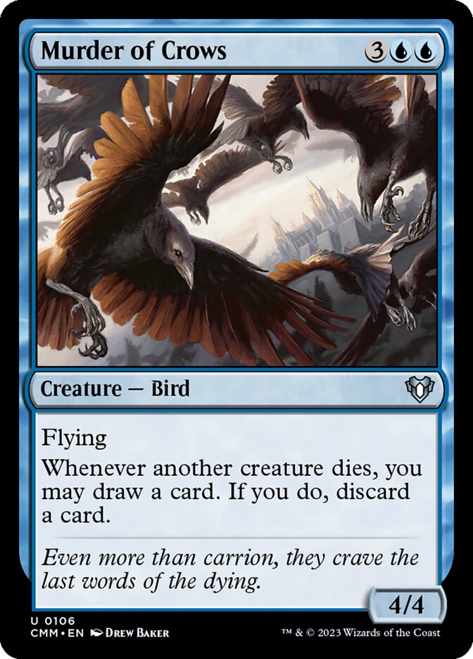 Murder of Crows Foil