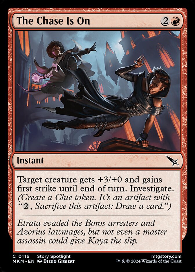 The Chase Is On Foil
