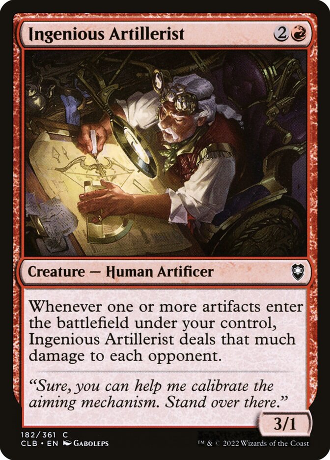 Ingenious Artillerist Foil