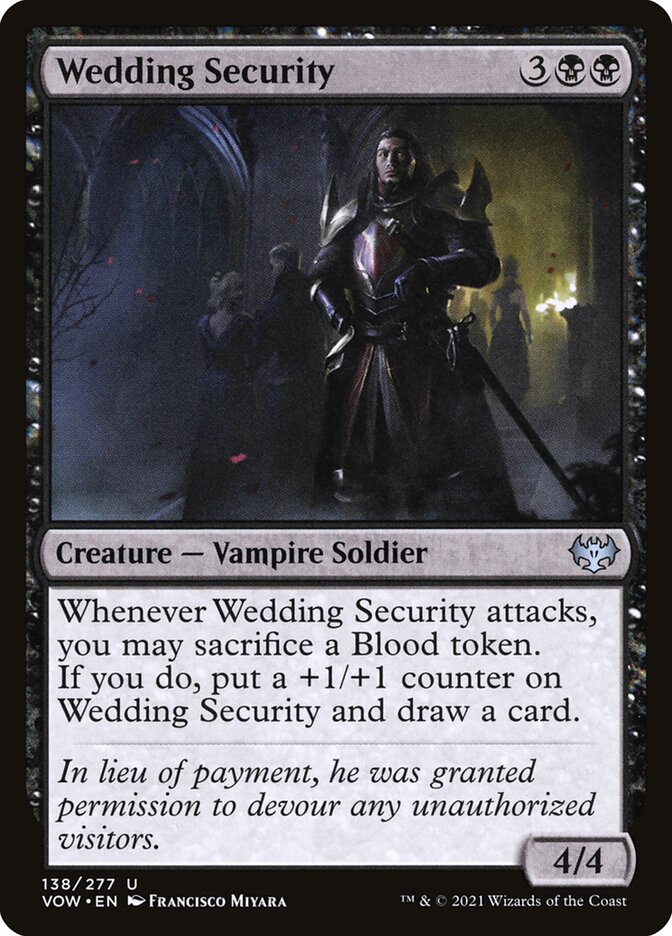 Wedding Security Foil