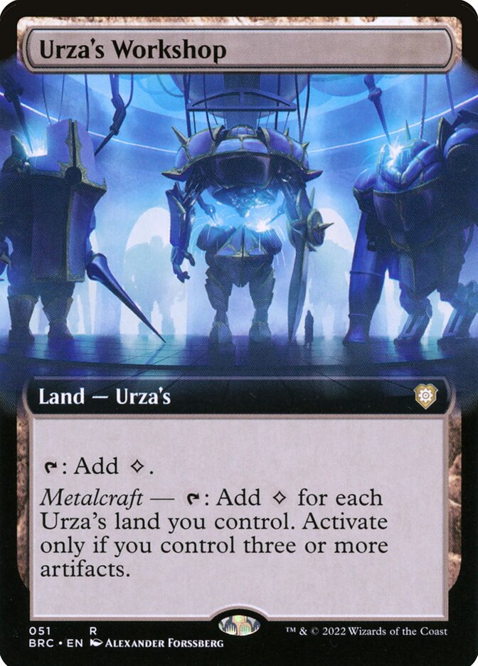 Urza's Workshop Extended Art