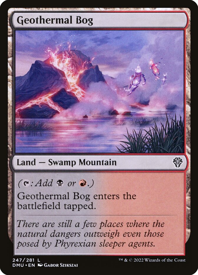 Geothermal Bog Foil