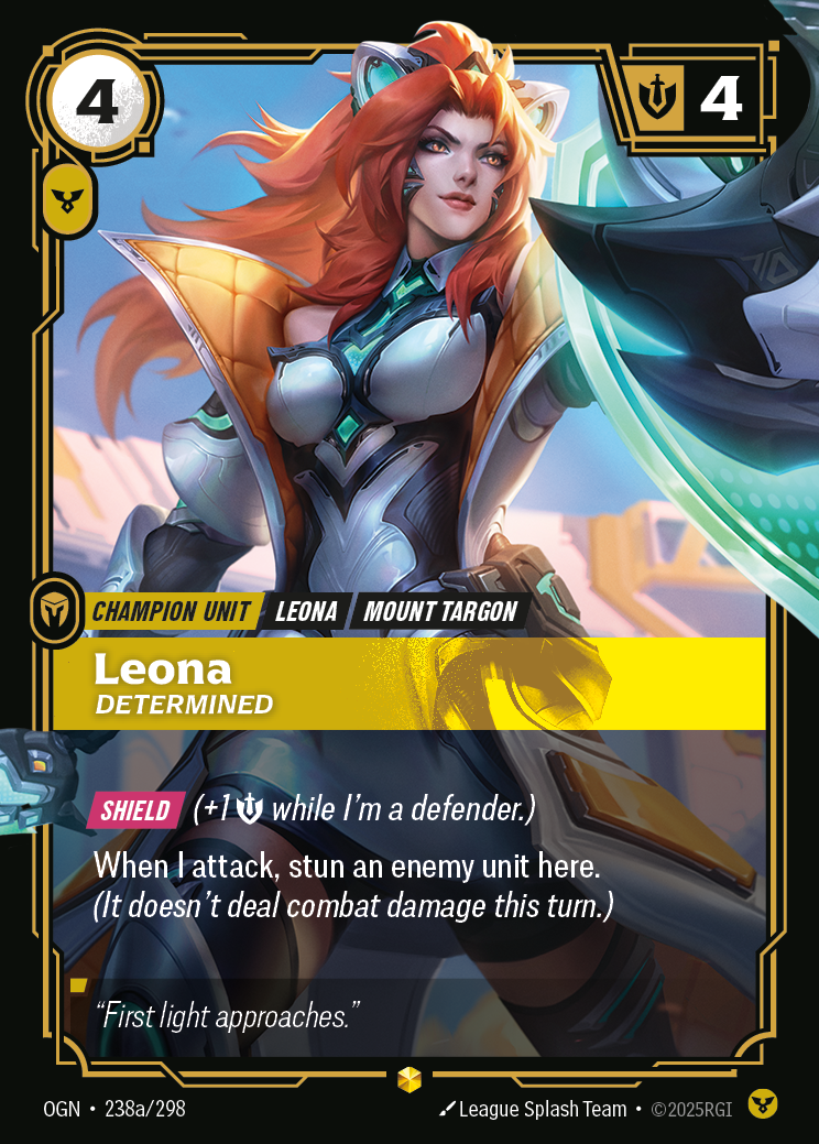 Leona, Determined Foil