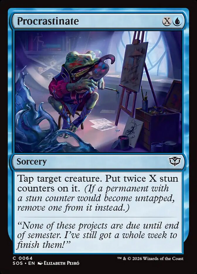 Procrastinate Foil