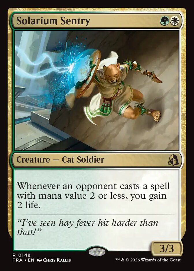 Solarium Sentry Foil