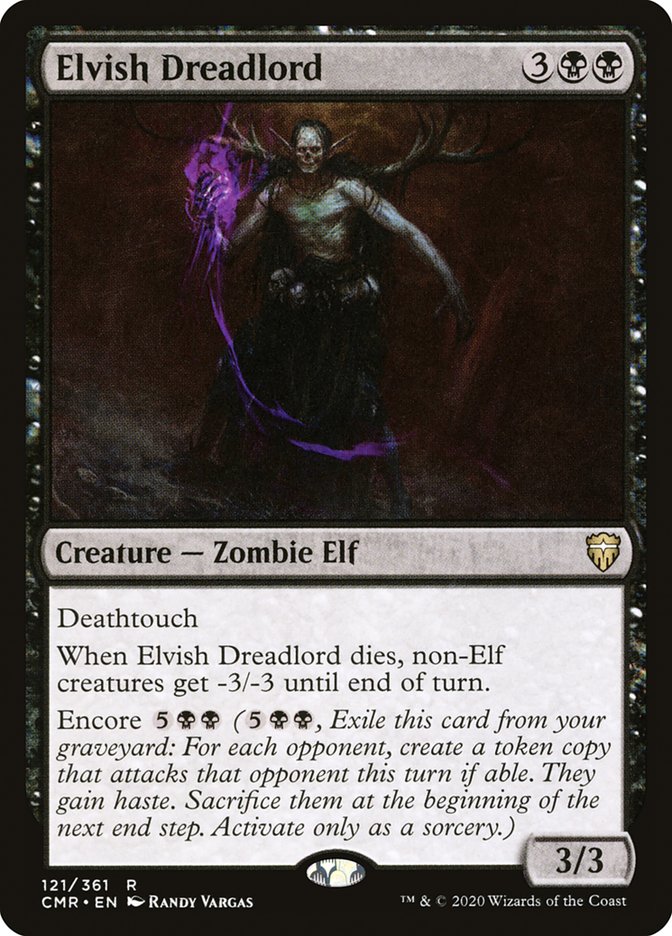 Elvish Dreadlord Foil