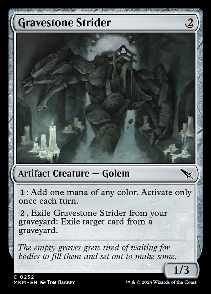 Gravestone Strider Foil