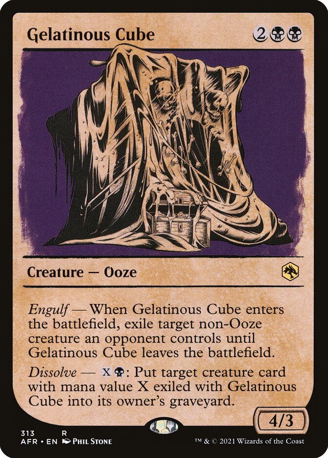 Gelatinous Cube Showcase