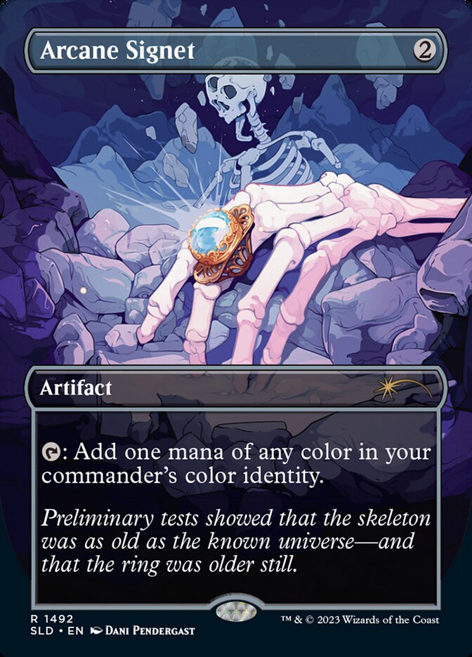 Arcane Signet Secret Lair Borderless