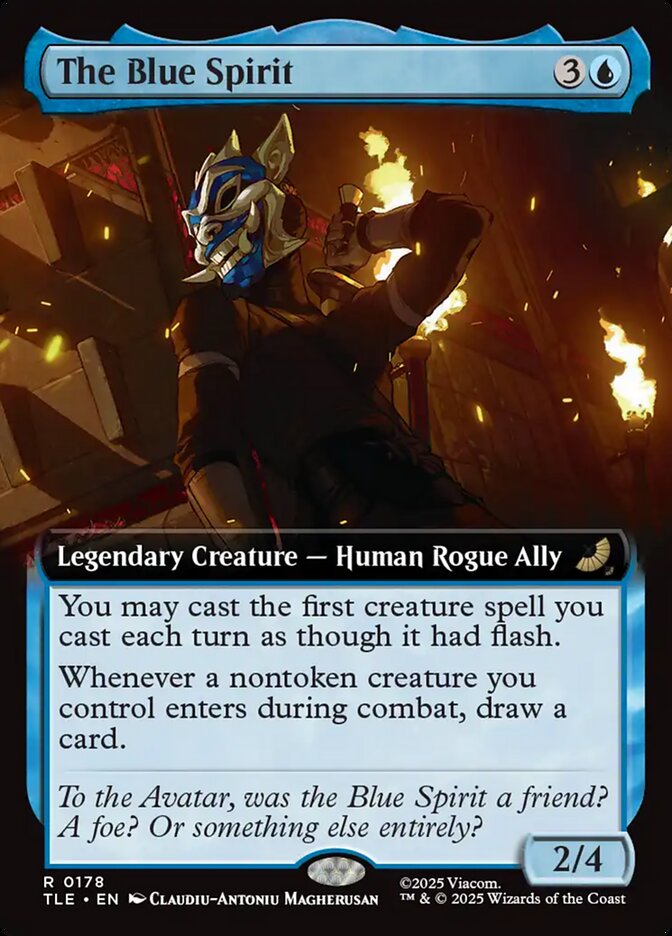 The Blue Spirit Extended Art