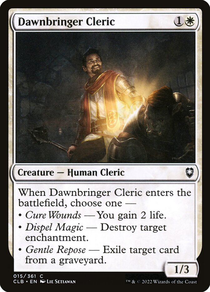 Dawnbringer Cleric Foil
