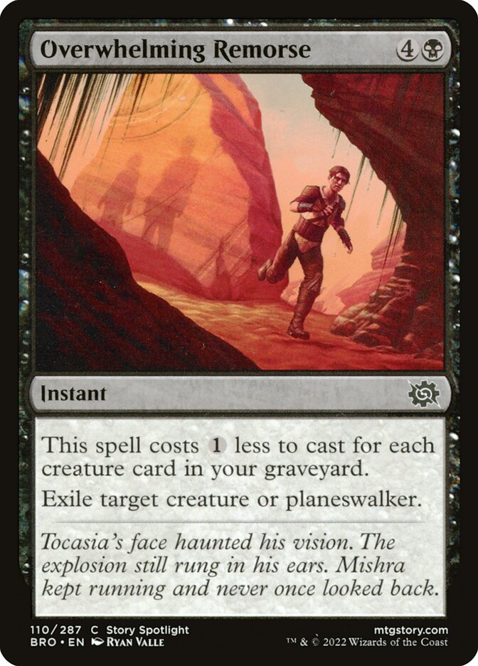 Overwhelming Remorse Foil