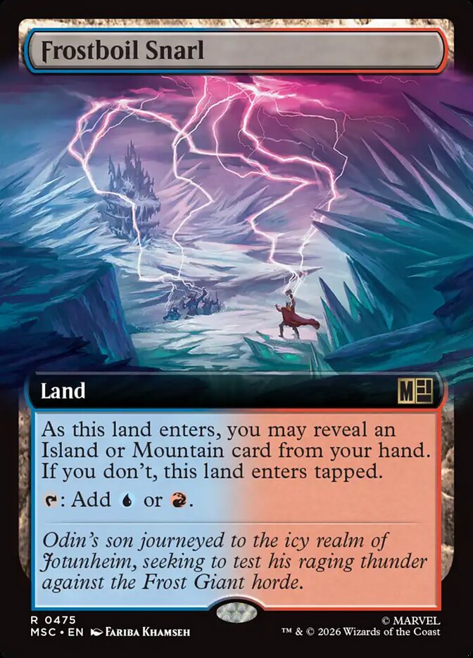Frostboil Snarl Extended Art